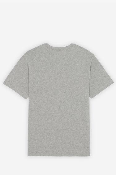 MAISON KITSUNÉ PROFILE FOX STAMP CLASSIC TEE-SHIRT GREY MELANGE