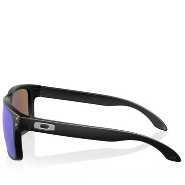 OAKLEY HOLBROOK MATTE BLACK W/ PRIZM SAPPHIRE POLARIZED