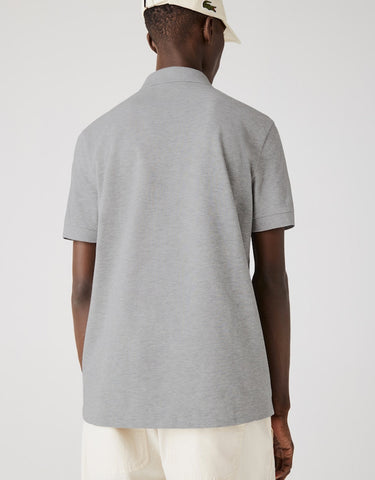 Men's Stretch Cotton Smart Paris Polo Grey Chine